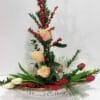 Ανθοσύνθεση σε στρογγυλή γυάλα Dragatakis Flowers Marousi 3