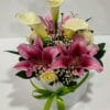 Ανθοσύνθεση σε πλεκτό καλάθι 2 Dragatakis Flowers Marousi 3