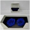 2 Forever Roses Navy Blue σε μαγνητική κασετίνα